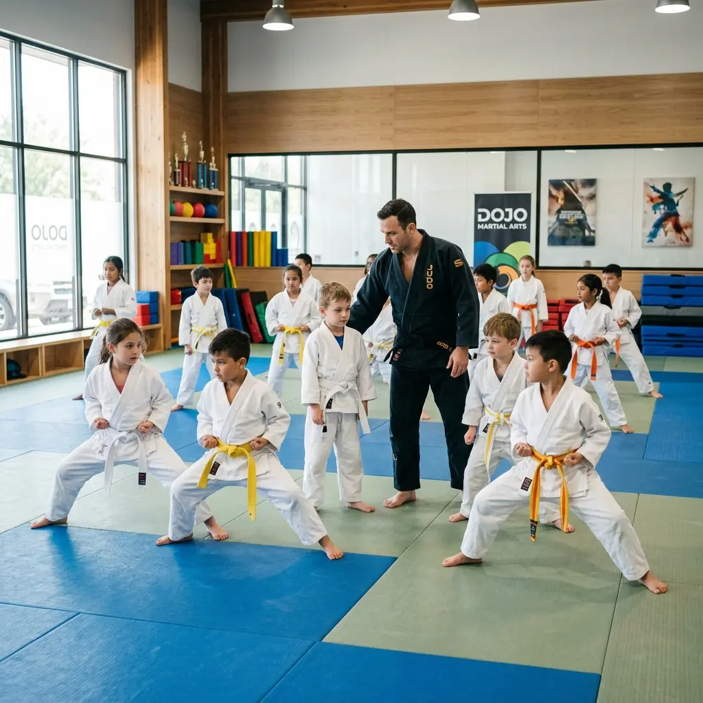 Entrenamiento infantil de tenis