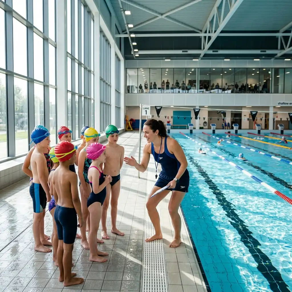 Clase infantil de natacion